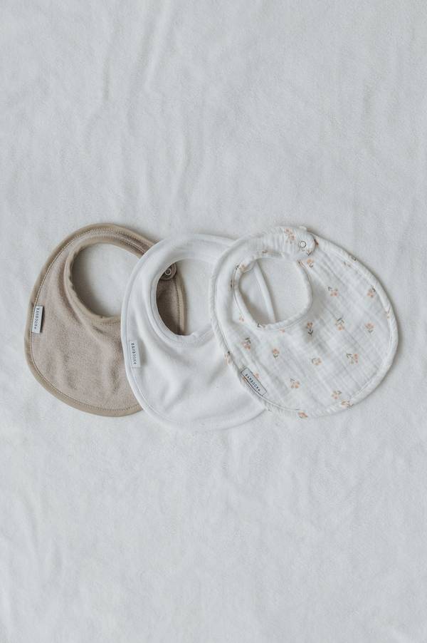 Bamboom - Trio de bavoirs Roseship