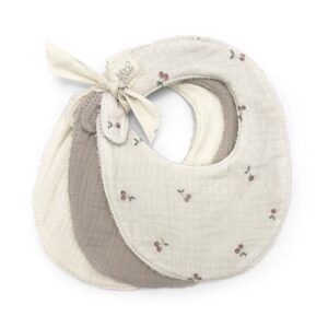 Baby Shower - Lot de 3 bavoirs - Cherry