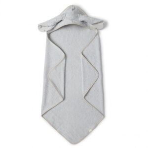 Baby Shower - Cape de bain bunny - Blue apricot