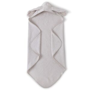 Baby Shower - Cape de bain bunny - Latté powder